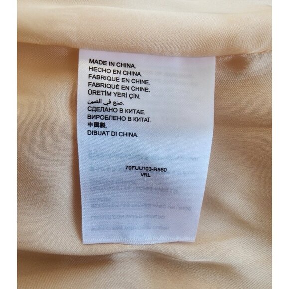 Bebe Mini Dress XS Peach Sequins Layered Mesh Coquette Hoco Ballerina Fairycore - Picture 8 of 16